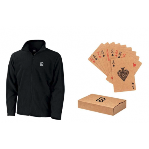 Playing cards + fleece pack